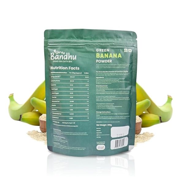 Shree Bandhu Natural Banana Powder 200g