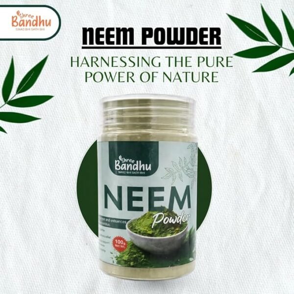 Shree Bandhu Neem Powder – Herbal Leaf Powder