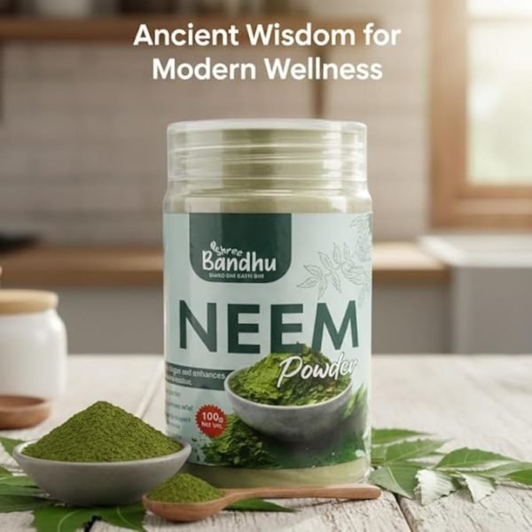 Shree Bandhu Neem Powder – Herbal Leaf Powder