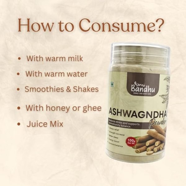 Ashwagandha Powder – Herbal Root Powder