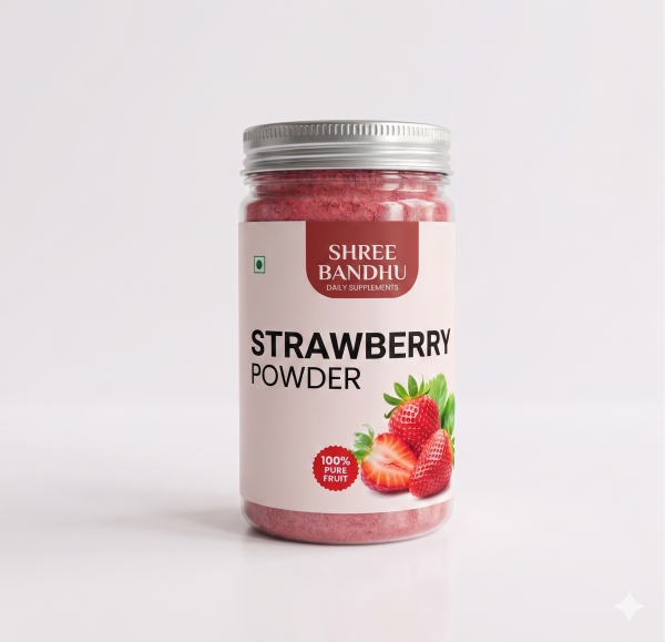 Shree Bandhu Natural Strawberry Powder