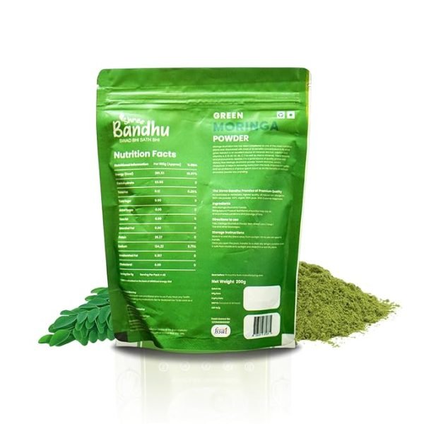 Shree Bandhu Natural Moringa Powder 200g