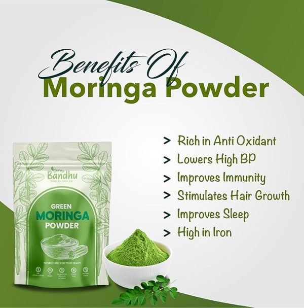Shree Bandhu Natural Moringa Powder 200g