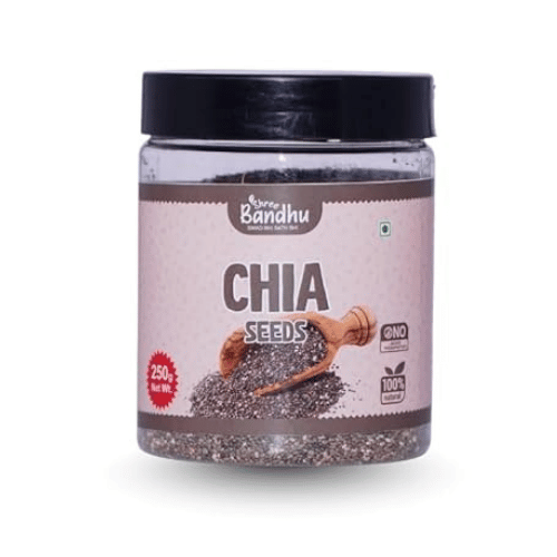 Shree Bandhu Premium Natural Chia Seeds 250g